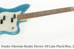 Fender Alternate Reality Electric XII Lake Placid Blue, 2019 Full Front View