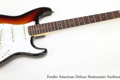 Fender American Deluxe Stratocaster Sunburst, 1999   Full Front View