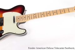 Fender American Deluxe Telecaster Sunburst, 2011 Full Front View