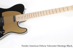 Fender American Deluxe Telecaster Montego Black, 2009 Full Front View