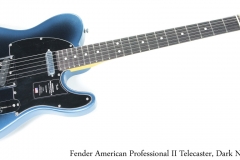 Fender American Professional II Telecaster, Dark Night Full Front View