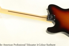 Fender American Professional Telecaster 3-Colour Sunburst Full Front View