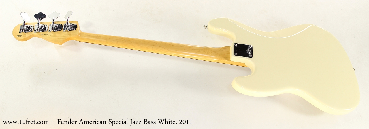 Fender American Special Jazz Bass White, 2011 | www.12fret.com