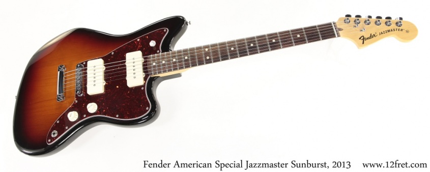 Fender American Special Jazzmaster Sunburst, 2013 Full Front View