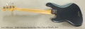 Fender American Standard Jazz Bass, Charcoal Metallic, 2011 Full Rear VIew