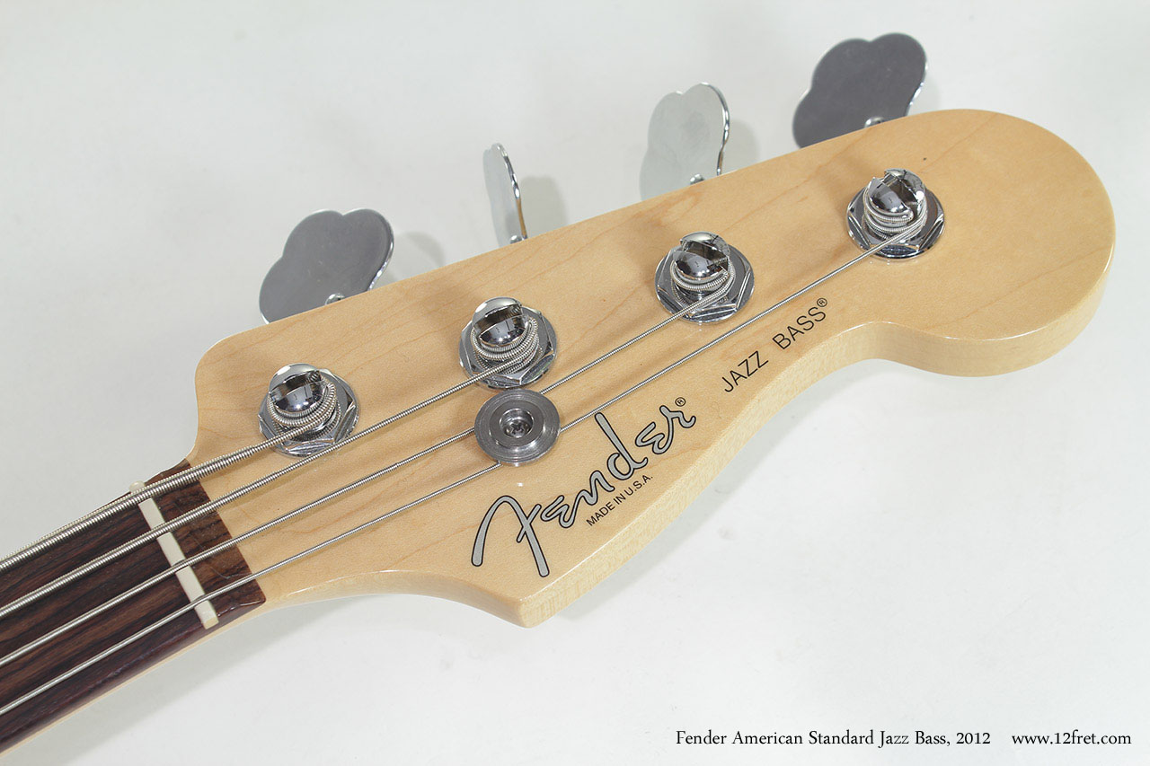 Fender American Standard Jazz Bass 2012 head front