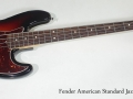 Fender American Standard Jazz Bass 2012 full front view