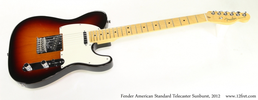 Fender American Standard Telecaster Sunburst, 2012   Full Front View