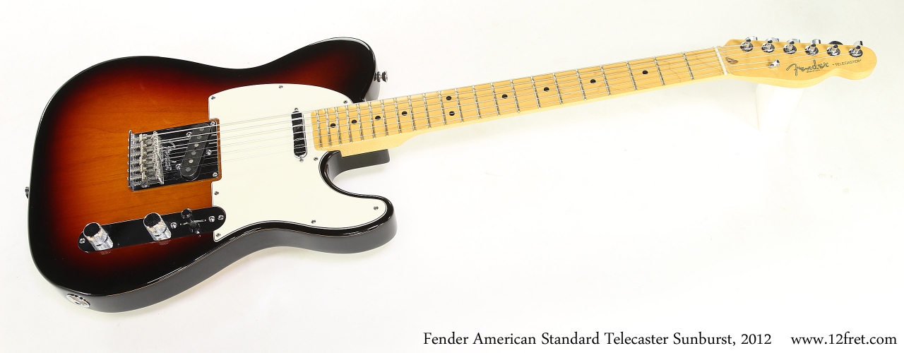 Fender American Standard Telecaster Sunburst, 2012 | www.12fret.com