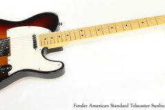 Fender American Standard Telecaster Sunburst, 2012   Full Front View