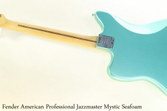 Fender American Professional Jazzmaster Mystic Seafoam Full Rear View