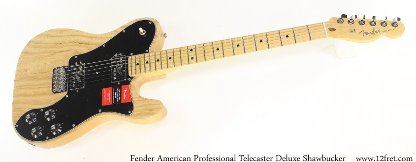 Fender American Professional Telecaster Deluxe Shawbucker Full Front View