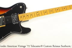 Fender American Vintage 72 Telecaster Custom 2012 www .12fret