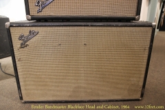 Fender Bandmaster Blackface Head and Cabinet, 1964   Cabinet Front View