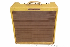 Fender Bassman 4x10 Amplifier Tweed, 1957 Full Front View