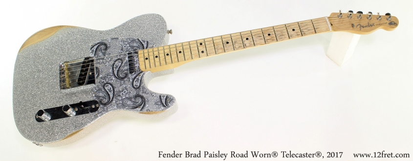 Fender Brad Paisley Road Worn® Telecaster®, 2017 Full Front View