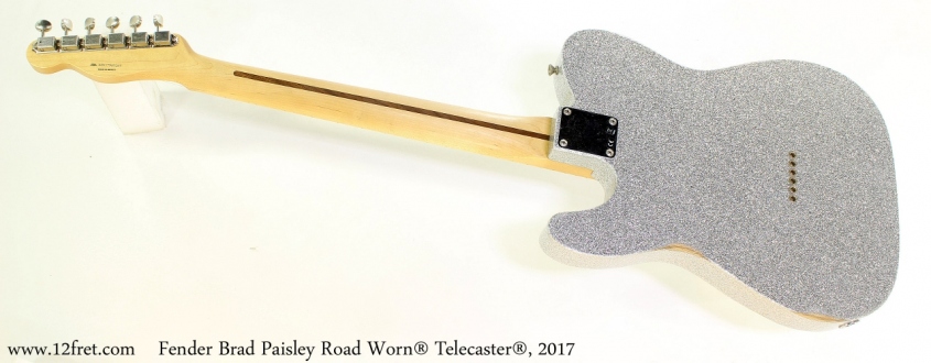 Fender Brad Paisley Road Worn® Telecaster®, 2017 Full Rear View