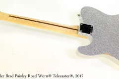 Fender Brad Paisley Road Worn® Telecaster®, 2017 Full Rear View