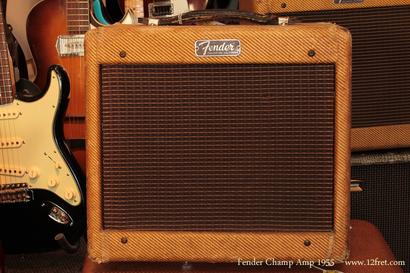 Fender Champ Amp 1955 front view