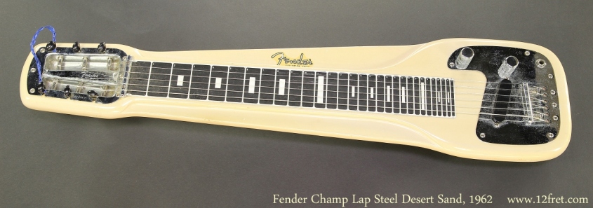 Fender Champ Lap Steel Desert Sand, 1962 Full Front View