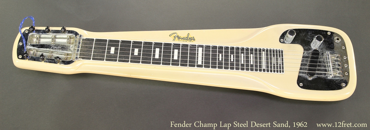 Fender Champ Lap Steel Desert Sand, 1962 | www.12fret.com