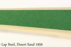 Fender Champ Lap Steel, Desert Sand 1959 Full Rear View