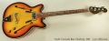 Fender Coronado Bass I Sunburst, 1967 Full Front View