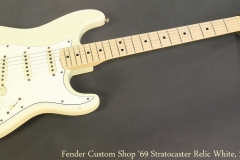 Fender Custom Shop '69 Stratocaster Relic White, 2006 Full Front View