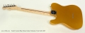 Fender Custom Shop Danny Gatton Telecaster, Frost Gold, 2008 Full Rear View