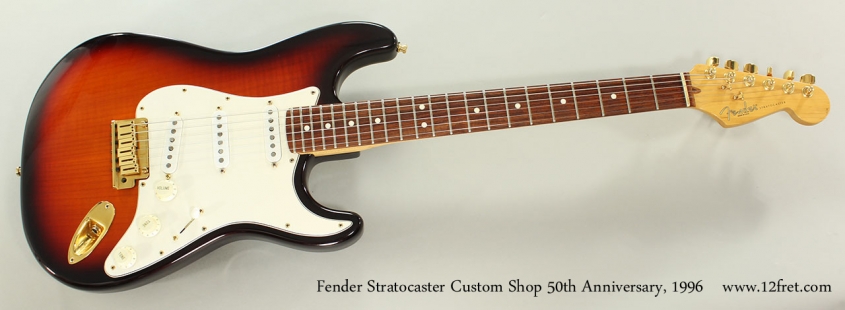 Fender Stratocaster Custom Shop 50th Anniversary, 1996 Full Front View