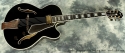 Fender D'Aquisto Elite Archtop Black 1989 full front view