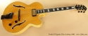 Fender D'Aquisto Elite Archtop Natural 1989 full front view