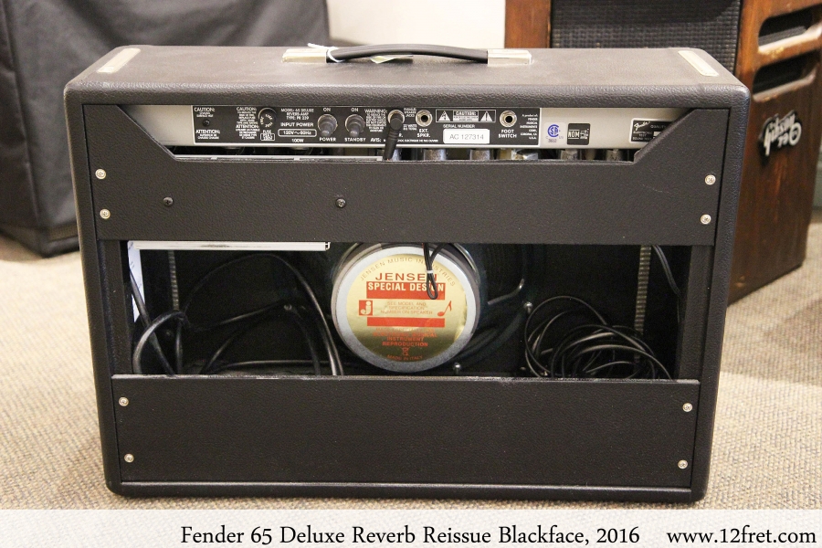 Fender 65 Deluxe Reverb Reissue, 2016 | www.12fret.com