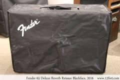 Fender 65 Deluxe Reverb Reissue Blackface, 2016 Cover View