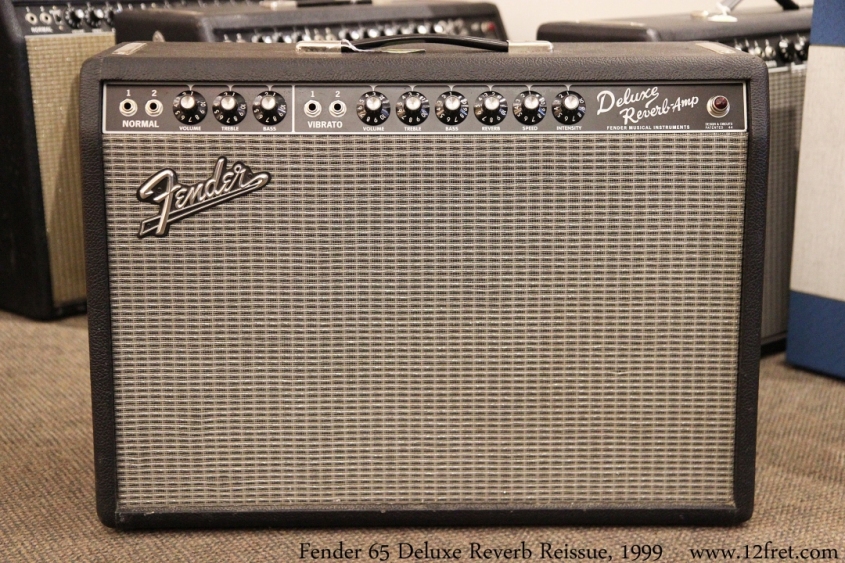 Fender 65 Deluxe Reverb Reissue, 1999 Full Front View