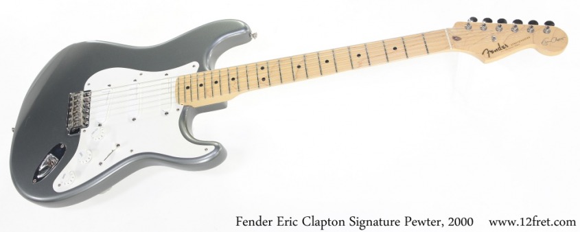 Fender Eric Clapton Signature Pewter, 2000 Full Front View