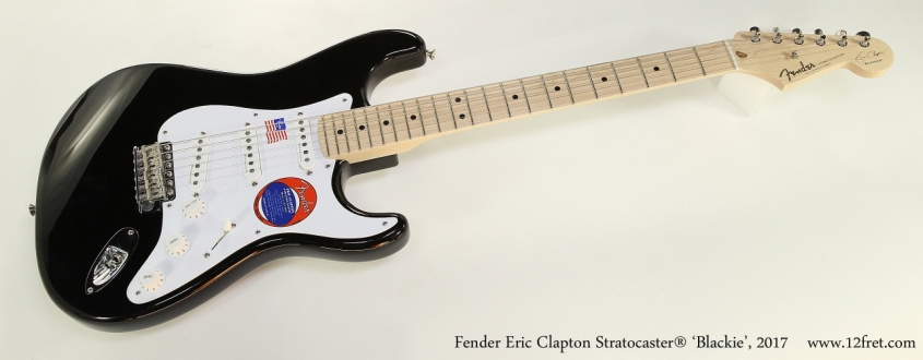 Fender Eric Clapton Stratocaster® 'Blackie', 2017 Full Front View