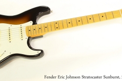 Fender Eric Johnson Stratocaster Sunburst, 2006  Full Front View