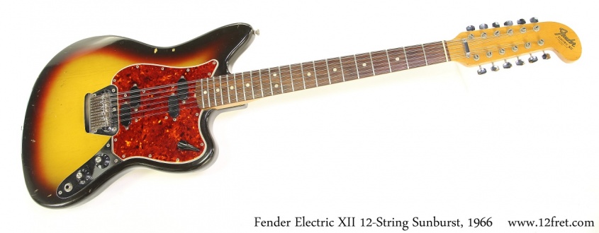 Fender Electric XII 12-String Sunburst, 1966 Full Front View