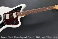 Fender Classic Player Jaguar Special HH Olympic White, 2018 Full Front View