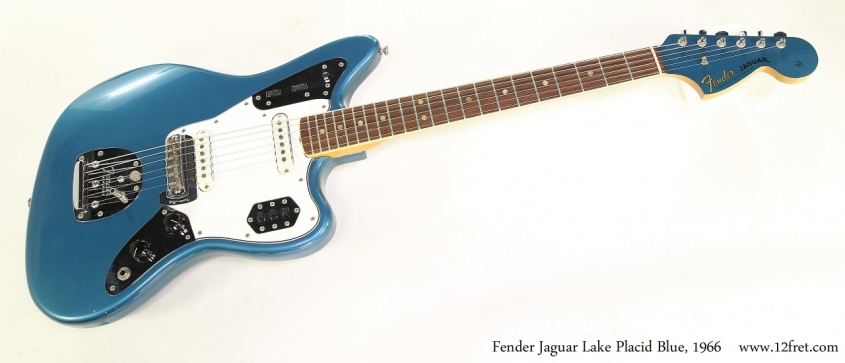 Fender Jaguar Lake Placid Blue, 1966 Full Front VIew