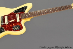 Fender Jaguar Olympic White, 1965 Full Front View