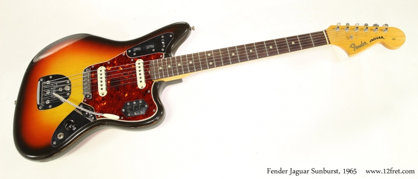 Fender Jaguar Sunburst, 1965  Full Front VIew