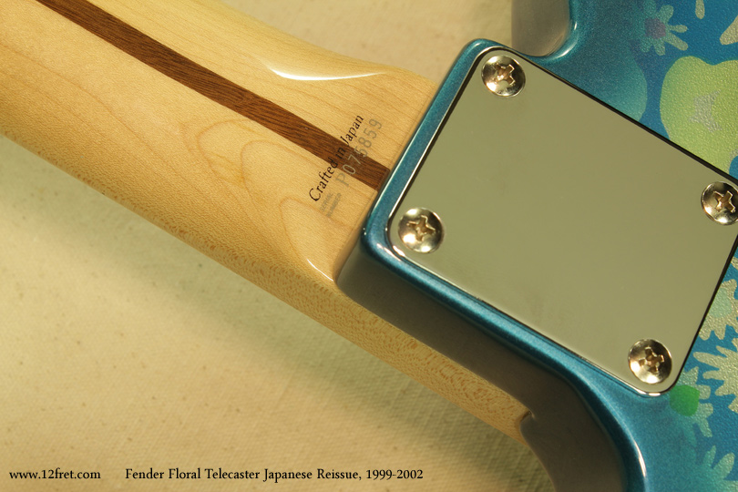 Fender Japan Telecaster Floral 1999 - 2002 serial