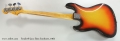 Fender® Jazz Bass Sunburst, 1965 Full Rear View