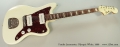 Fender Jazzmaster, Olympic White, 1966 Full Front View