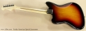 Fender American Special Jazzmaster full rear view