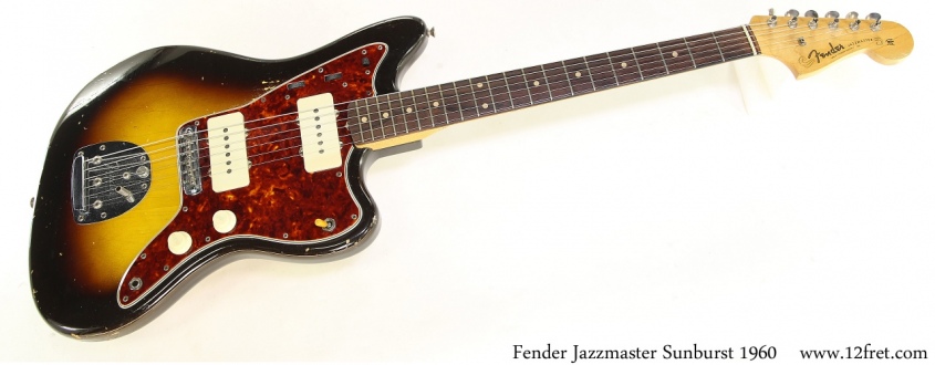 Fender Jazzmaster Sunburst 1960 Full Front View