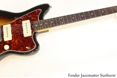 Fender Jazzmaster Sunburst 1960 Full Front View