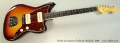 Fender Jazzmaster Sunburst Refinish, 1959 Full Front View